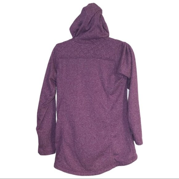 Columbia Purple Fleece Hoodie Zip-Up Jacket - Picture 2 of 8